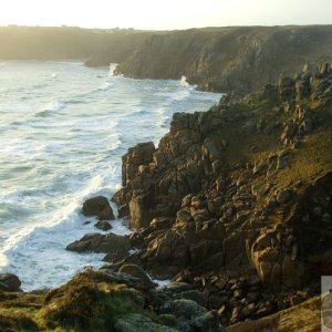 Sunday outing, 17th Jan, 2010: View fromTreryn Dinas (Logan Rock)