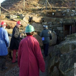 Into one of the Geevor 'catacombs'