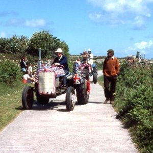 St Martin's Jubilee procession, 1977, Scilly