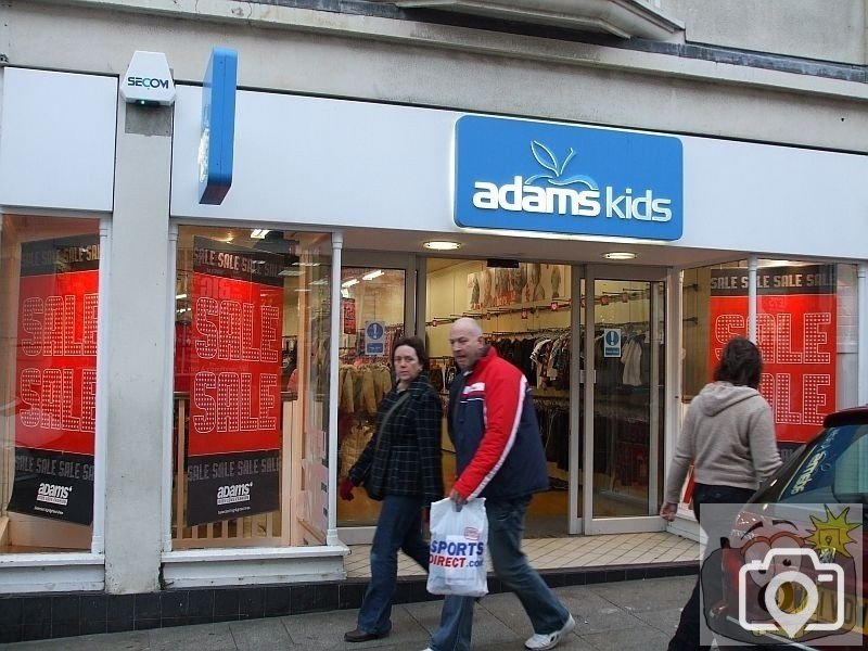 Adams children's shop goes in to administration