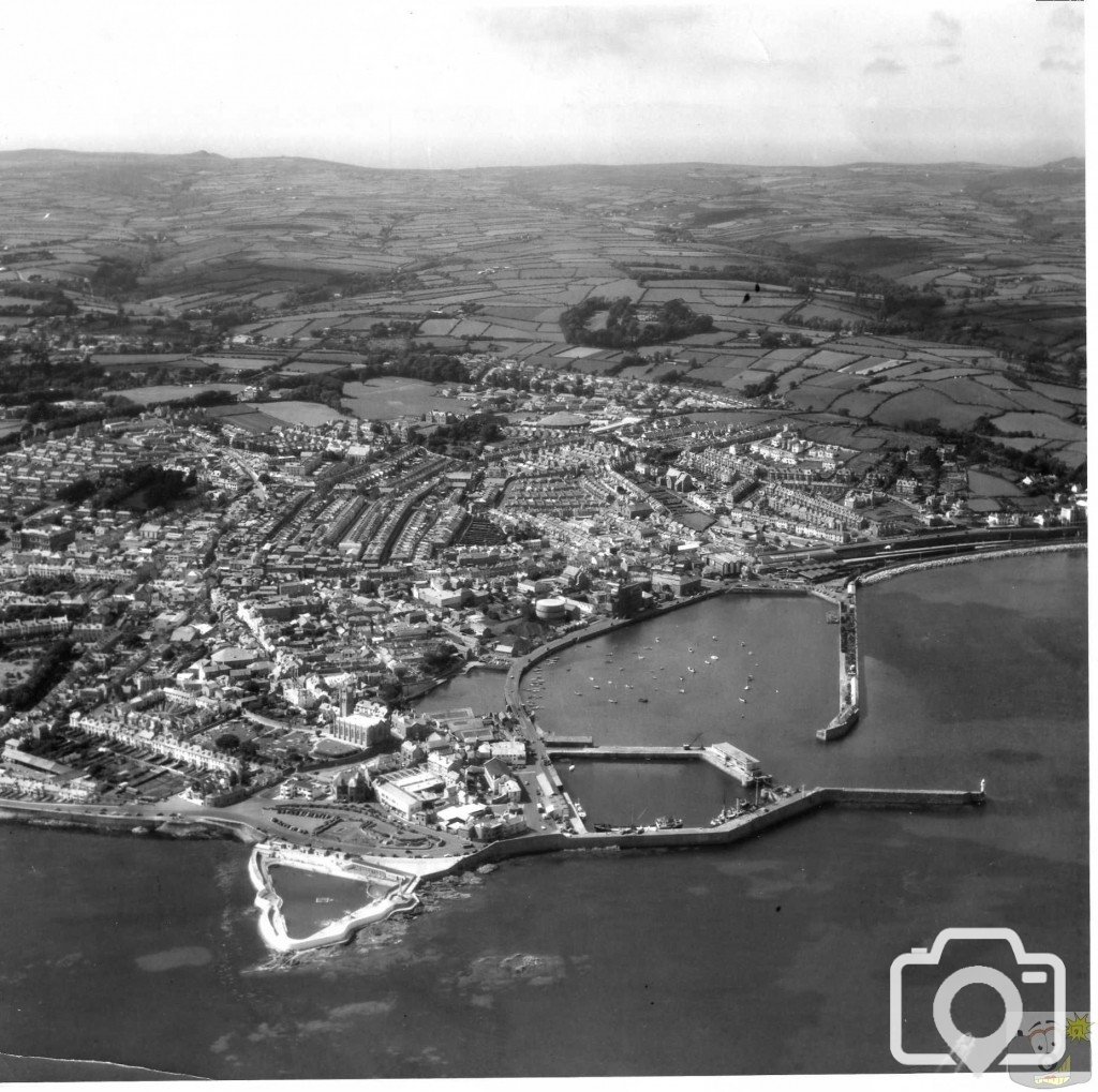 Aerial pic of Penzance