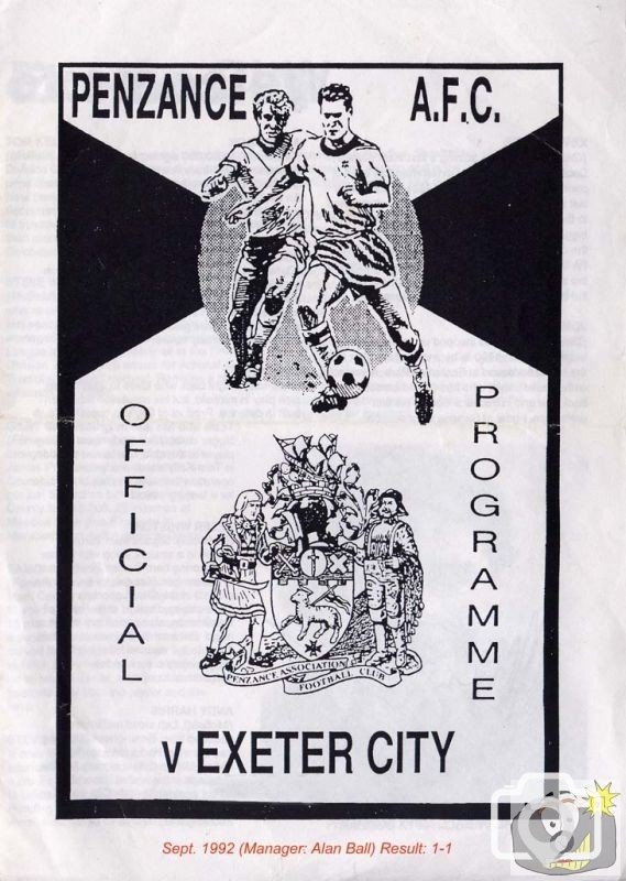 Alan Ball brings Exeter City to Penzance