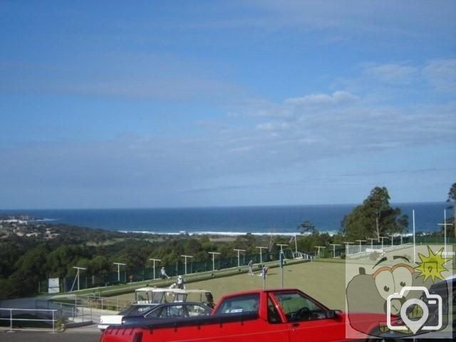 Another view from the club car park. near the bowling greens