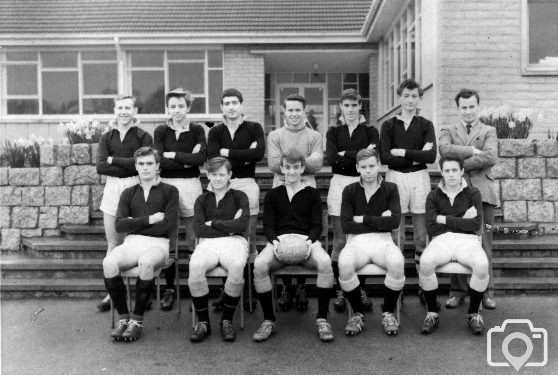 Football First Team 1963 Picture Penzance archives