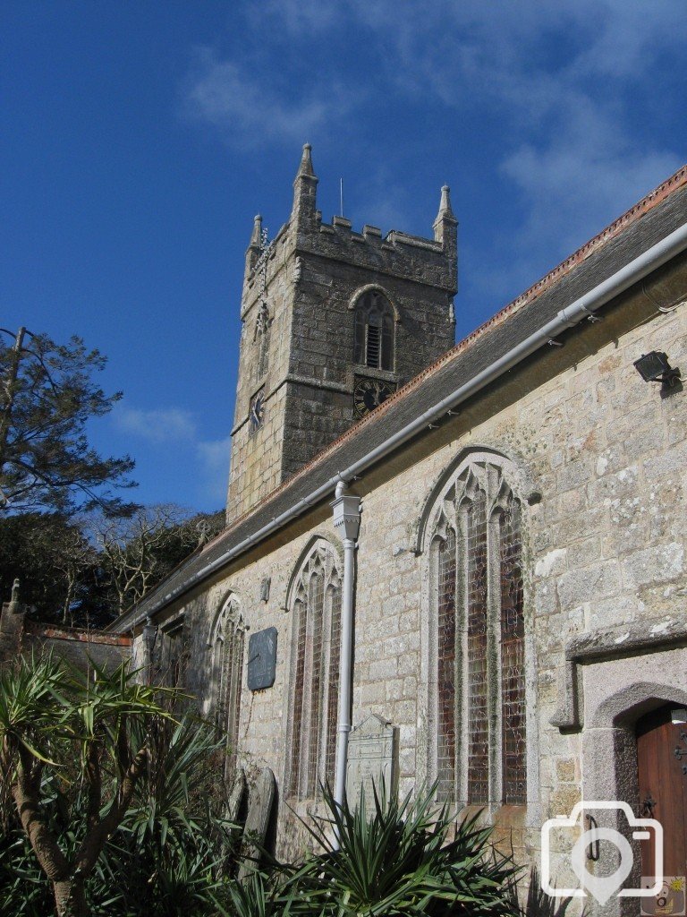 Gulval Church close-up