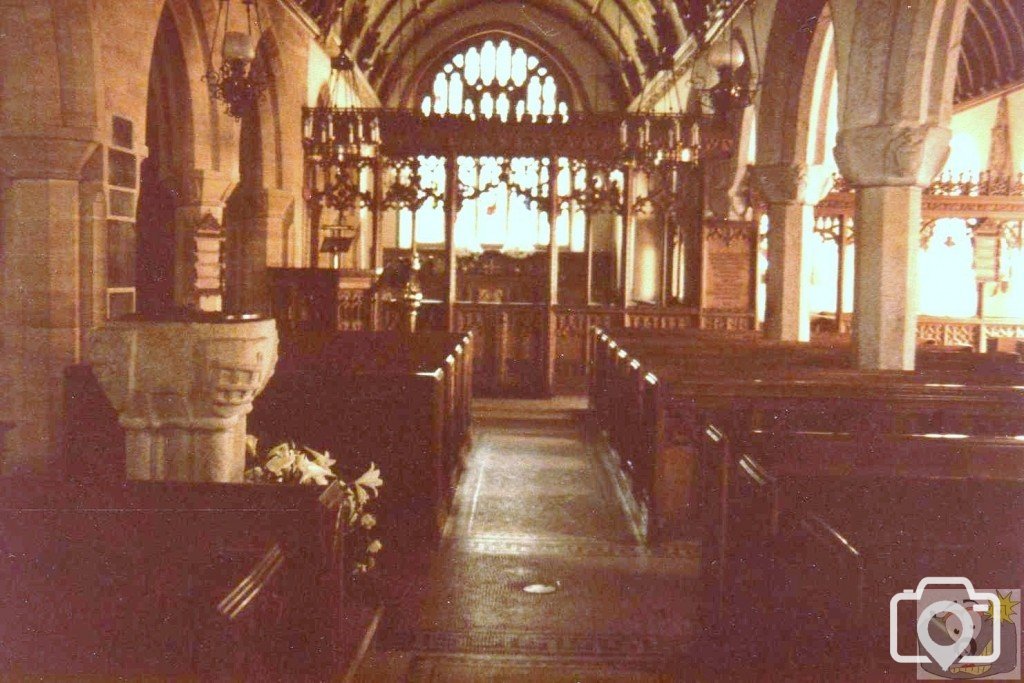 Interior Gulval Church