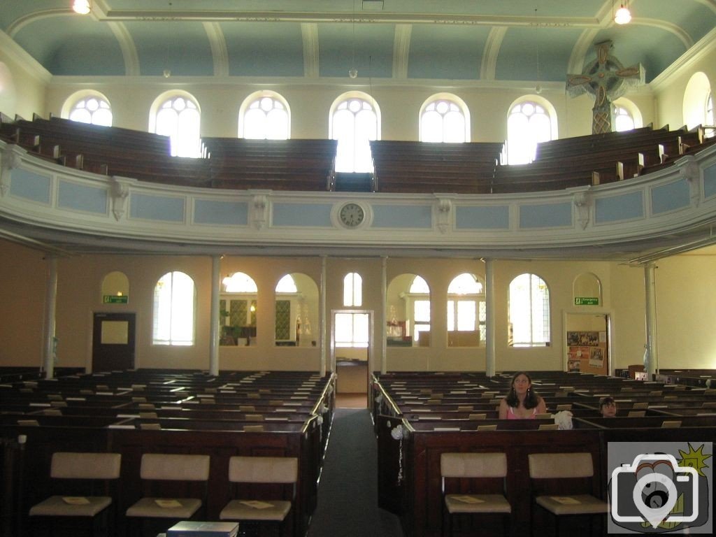 Interior of Chapel Street Methodist Church
