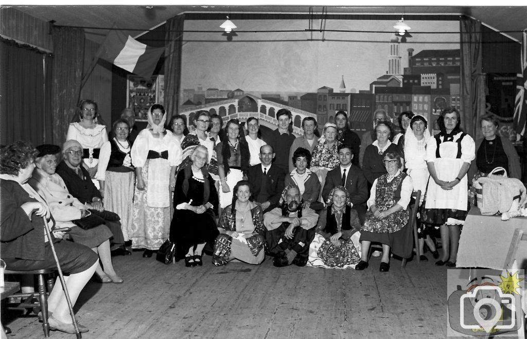 Italian Evening at Pendeen WI 12th Octiber 1966