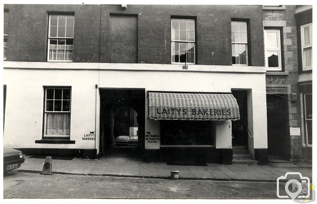Laity's Bakeries Penzance 1980s Picture Penzance archives