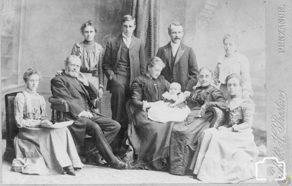 Ludlow Family Penzance in 1902 or 1903