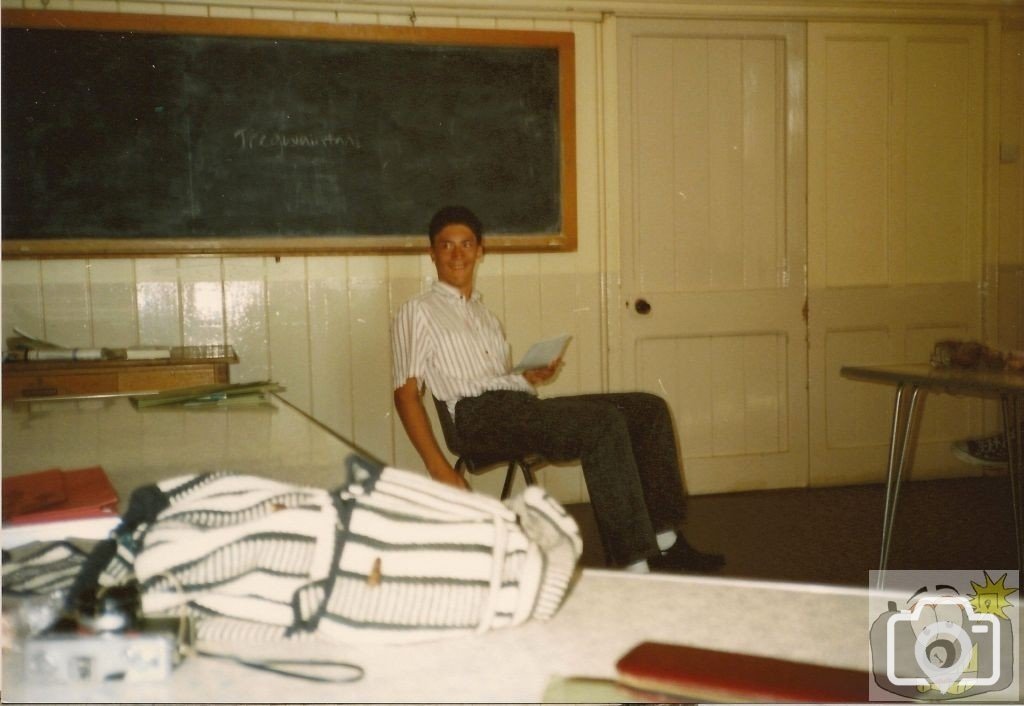 Me in Old St. Paul's School in Summer