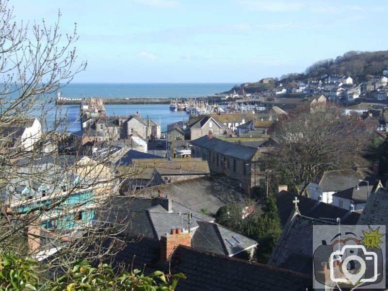 Newlyn from Tolcarne Rocks