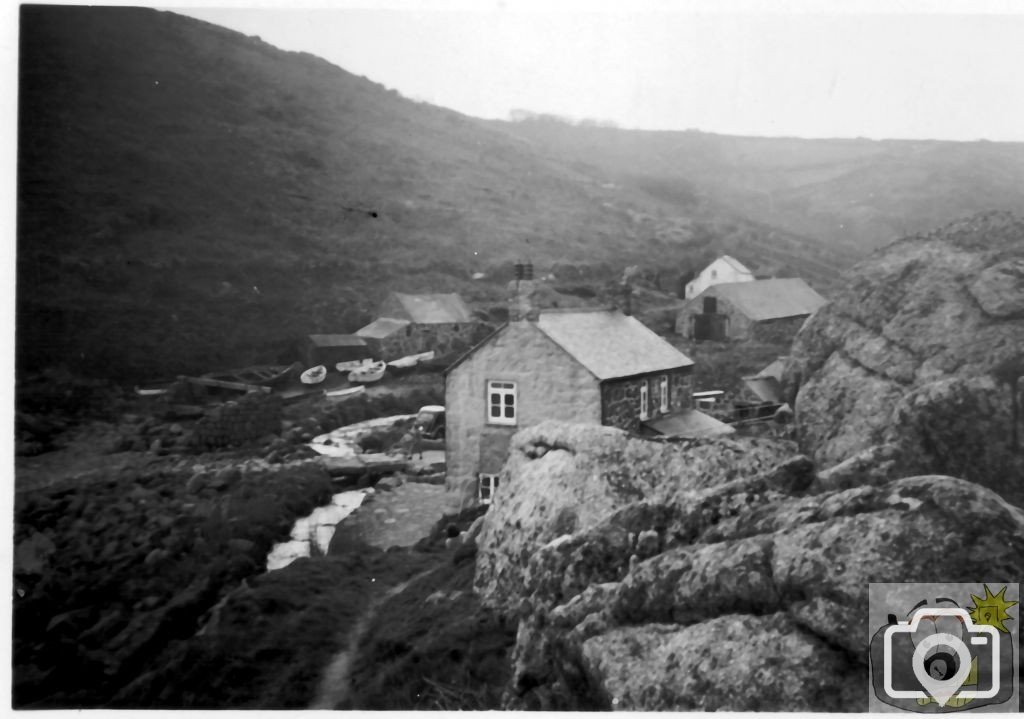 Penberth Cove  Good Friday 1952