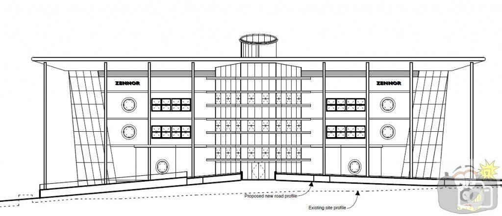 Penwith College - Zennor Building elevation