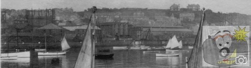 Penzance Harbour Front 1919