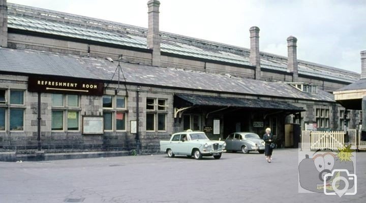 Penzance railway station 1970s
