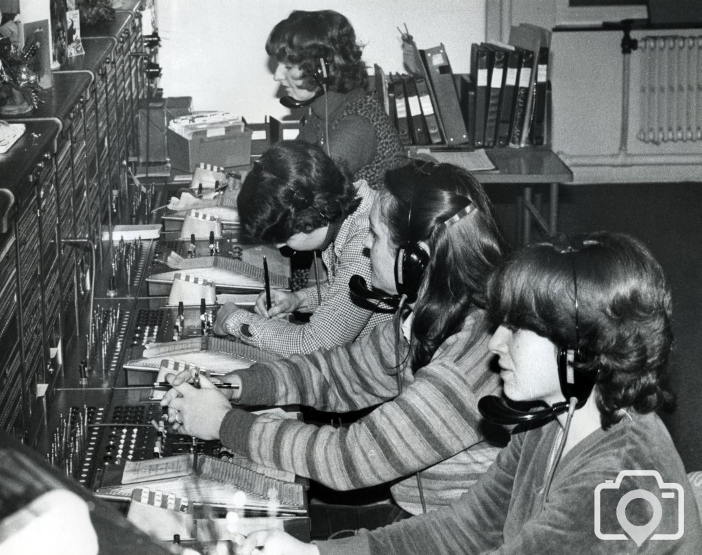 Penzance telephone exchange 1970s | Picture Penzance archives