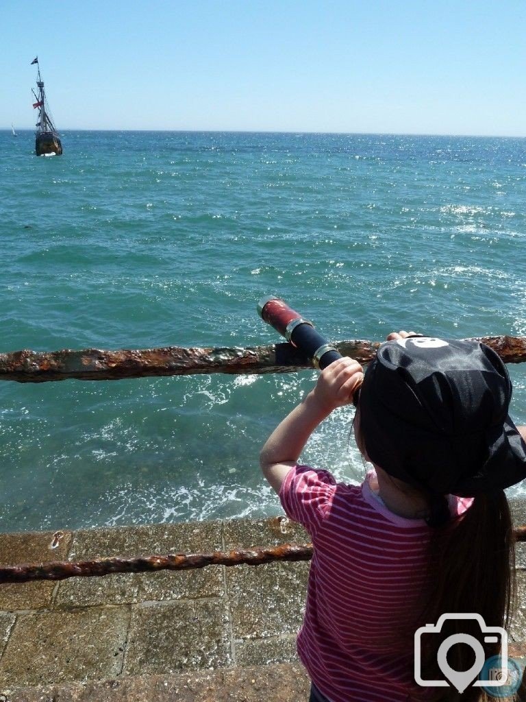 Pirate gathering on the Prom - 26Jun11