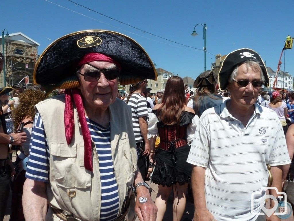 Pirate gathering on the Prom - 26Jun11