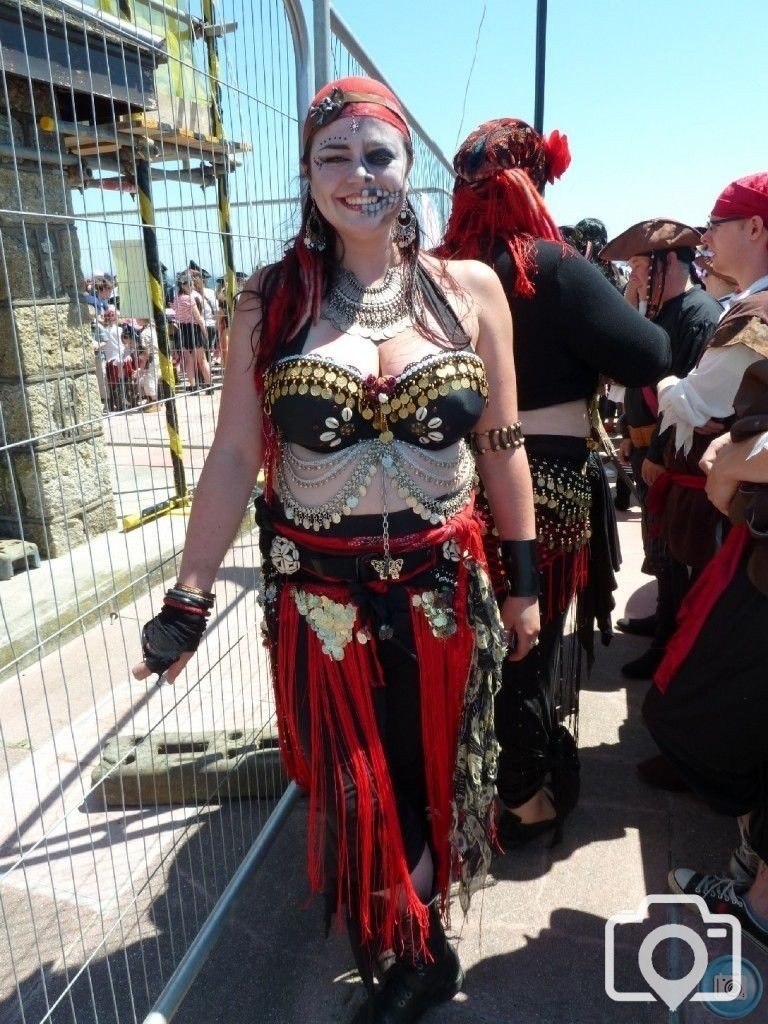 Pirate gathering on the Prom - 26Jun11