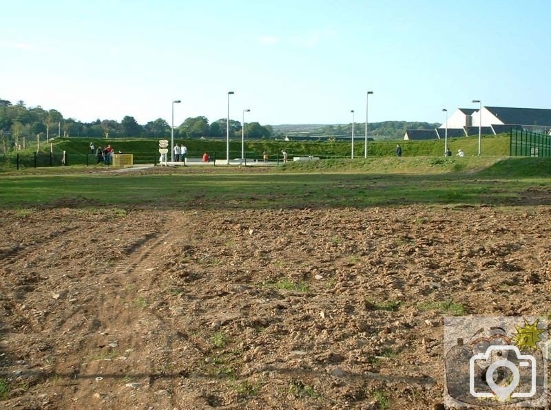 Preparation of the ground for the Play Park area, 2005