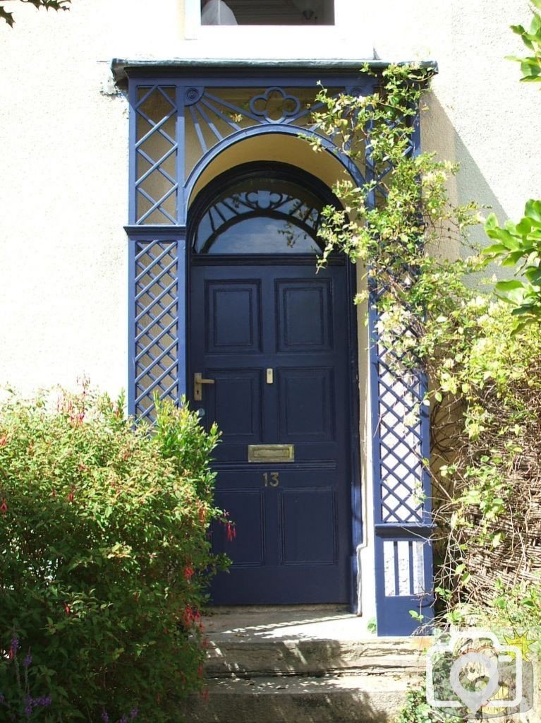 Regency doorway, North Parade - July, 2008