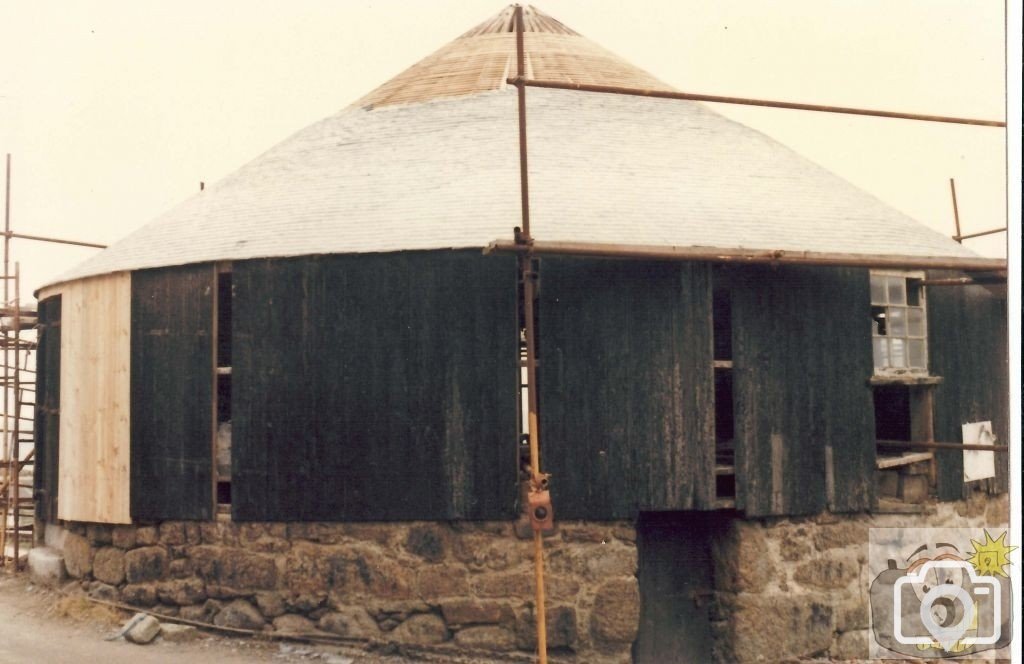 Renovation of the Round House Sennen Cove - January 1981