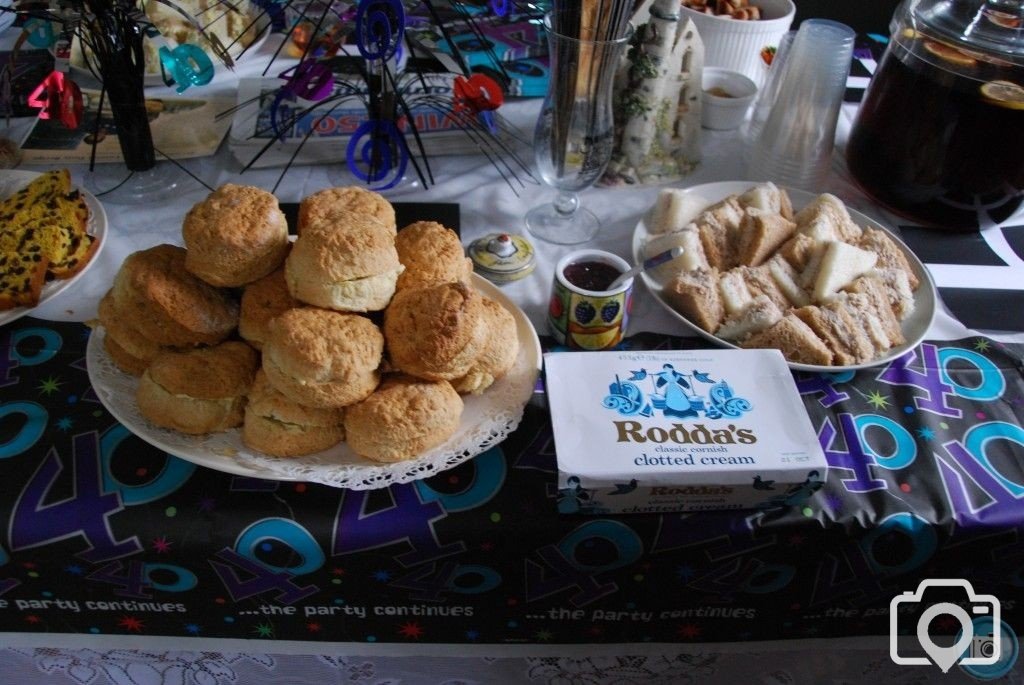 Rodda's Clotted Cream for the scones!
