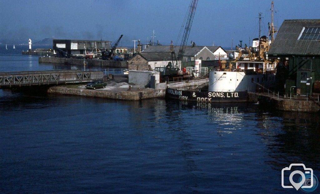 Scillonian III in the Dry Dock in May 1977
