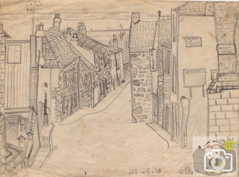 Sketch of New Street - May, 1961