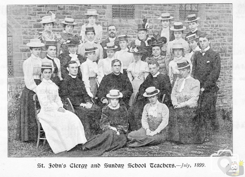 St Johns Clergy and Sunday School Teachers July 1899