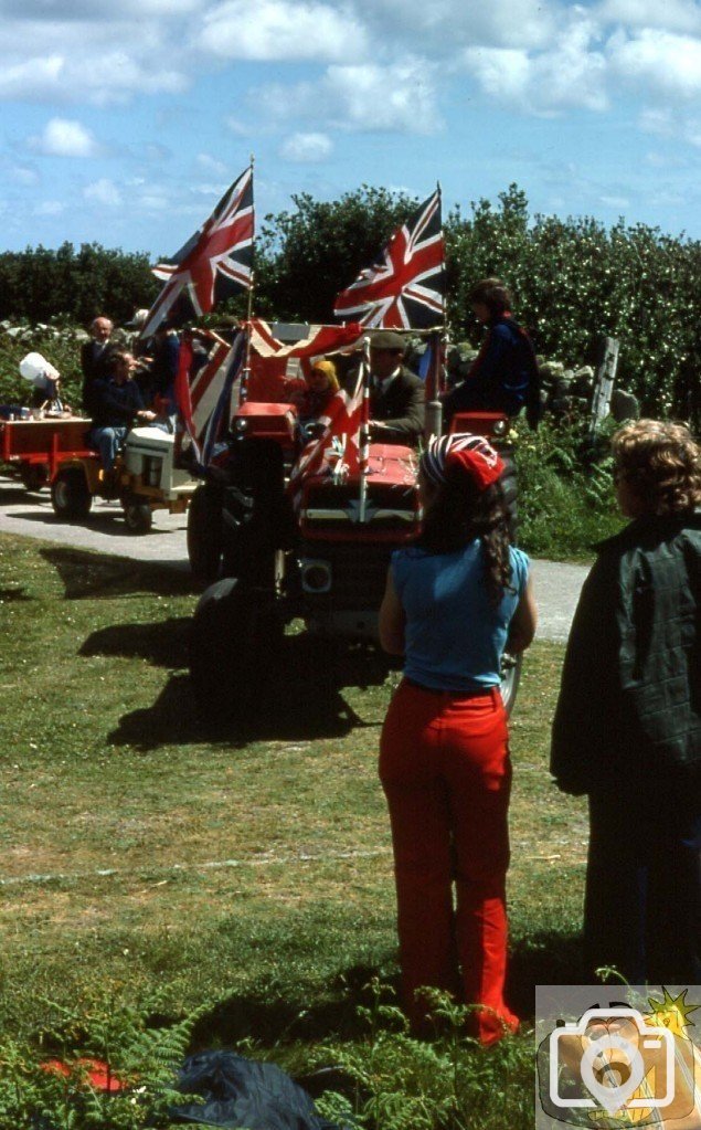 St Martin's Jubilee procession, 1977, Scilly