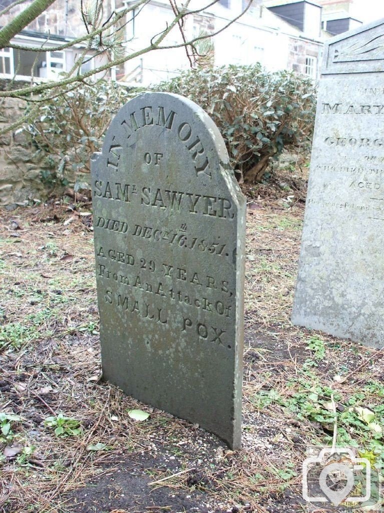 St Mary's Churchyard - Smallpox fatality