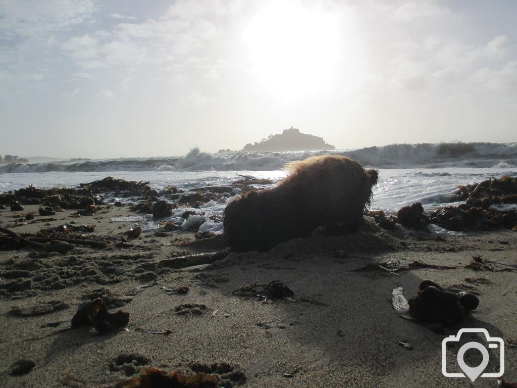 Sunrise over Mounts Bay