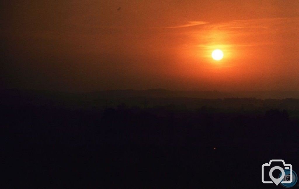 Sunset fom Krakow