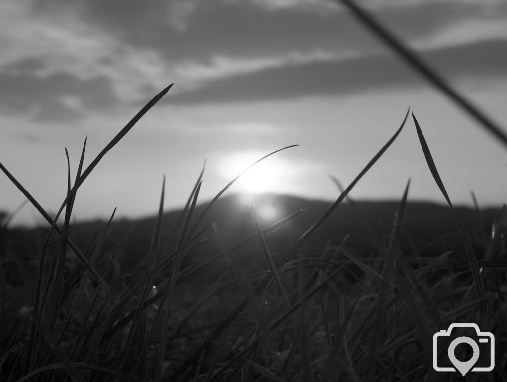 Sunset over St Erth