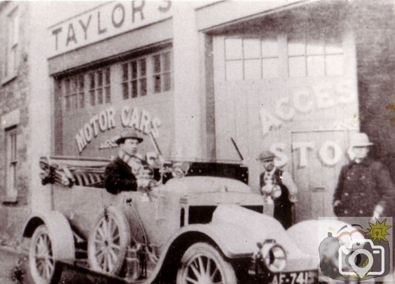 Taylors garage Picture Penzance archives