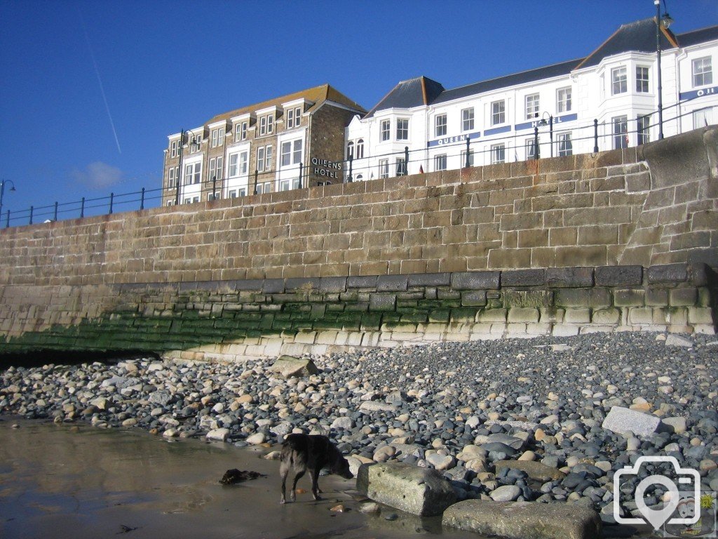 The Promenade sea wall