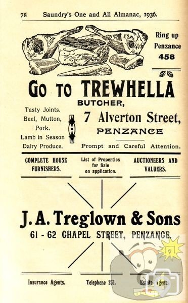 Trewhella Butchers and J A Trelow and Sons