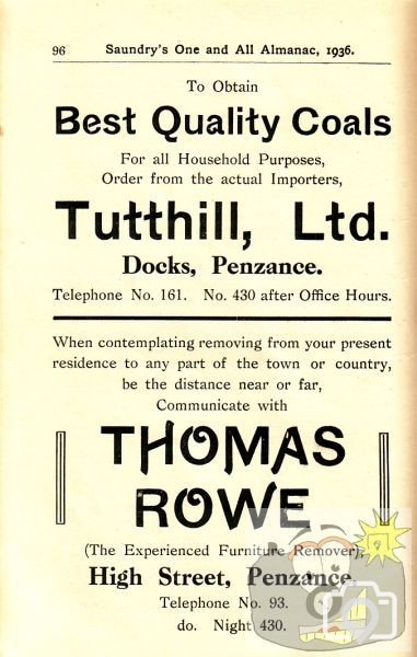 Tutthill Ltd and Thomas Rowe