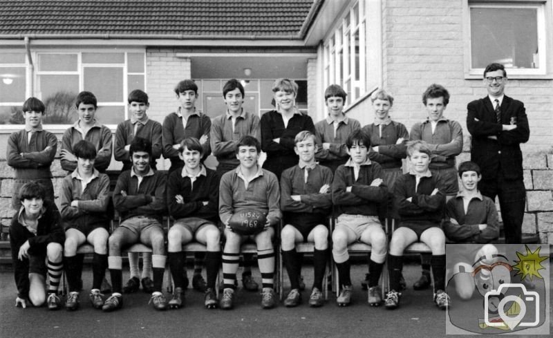 U15 Rugby Team 1968