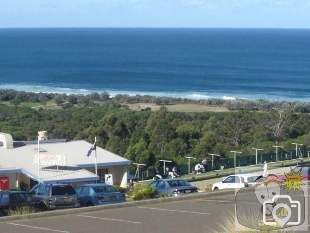 View from the Tura Beach Country Club car park