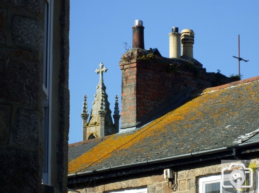 View of Catholic Church from Caldwells Road