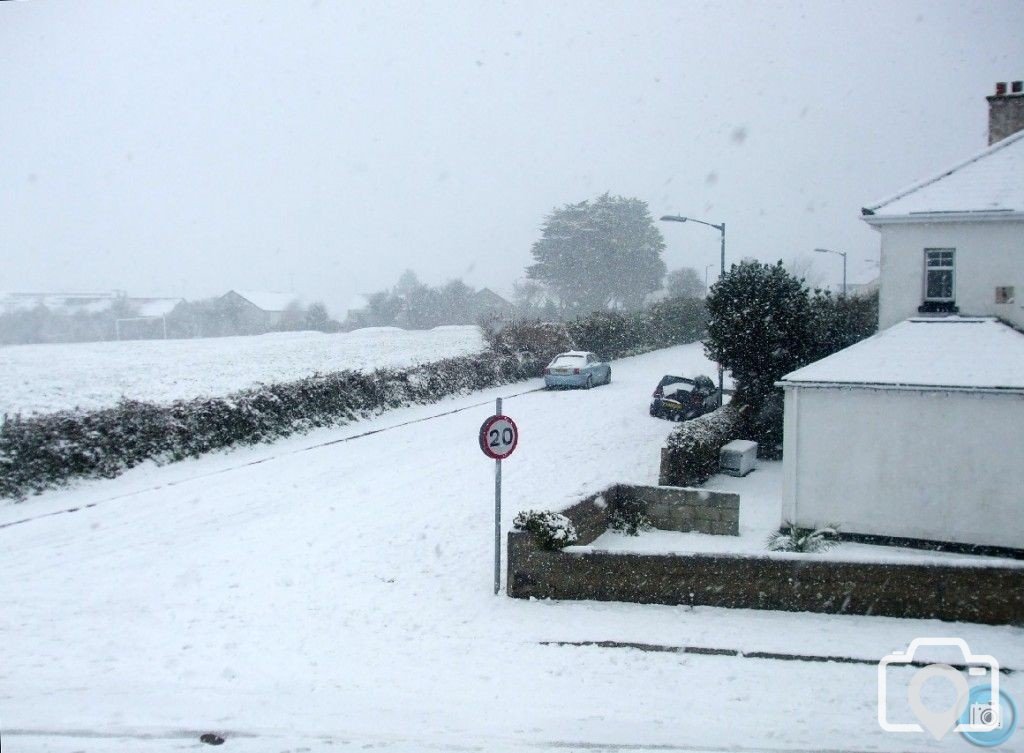 Winter comes early to Penzance - 10.30 a.m., 2 Dec'10